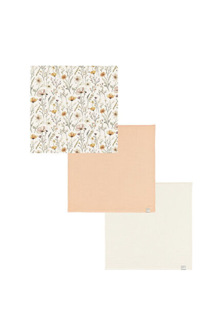 Bloomie x Duckyboo Basics 3'lü Bebek Müslin Örtü Seti