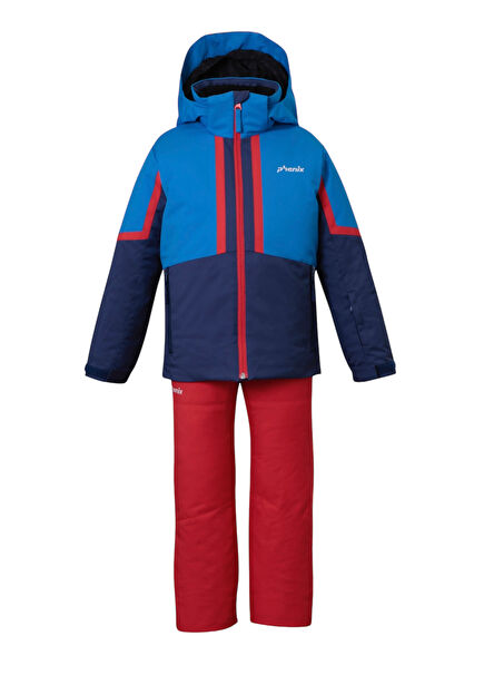 Accented Lines Junior Two-piece Lacivert Erkek Çocuk İki Parça Kayak Takımı