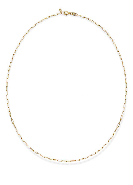 İnce 14 Ayar Altın Kadın Zincir Kolye