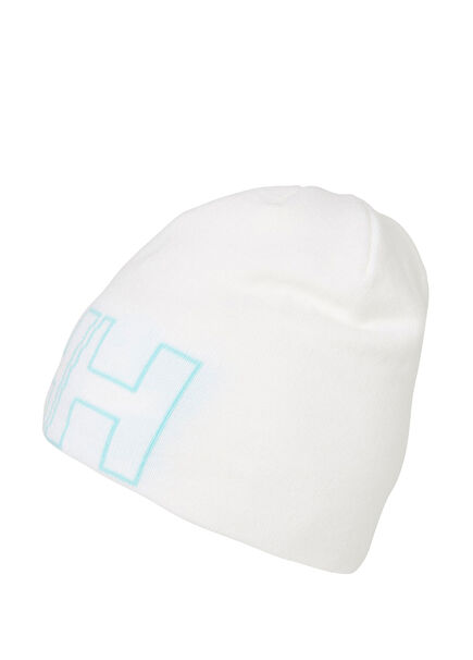 Outline White Men's Beanie