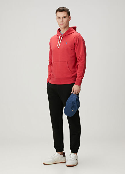 Siyah Beli Kordonlu Jogger Eşofman Altı