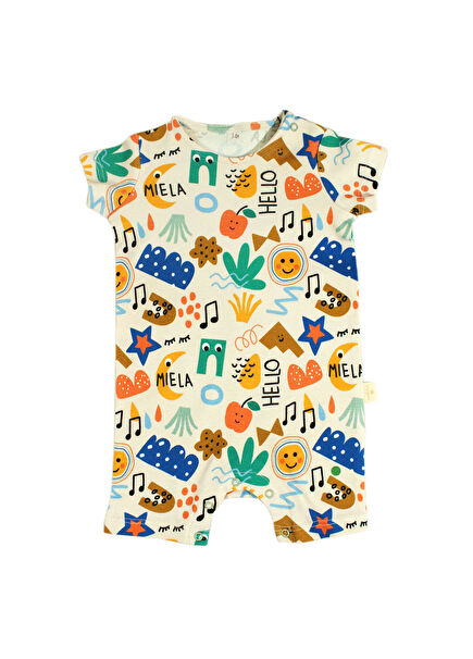 Easy Romper Happy Doodles Bebek Tulum