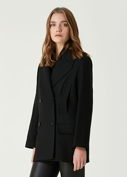 Black Wool Coat