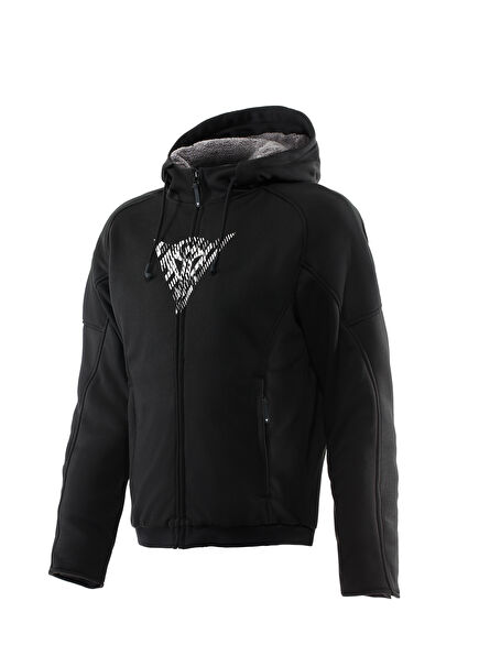 Bovisa Black White Men's Motorcycle Jacket