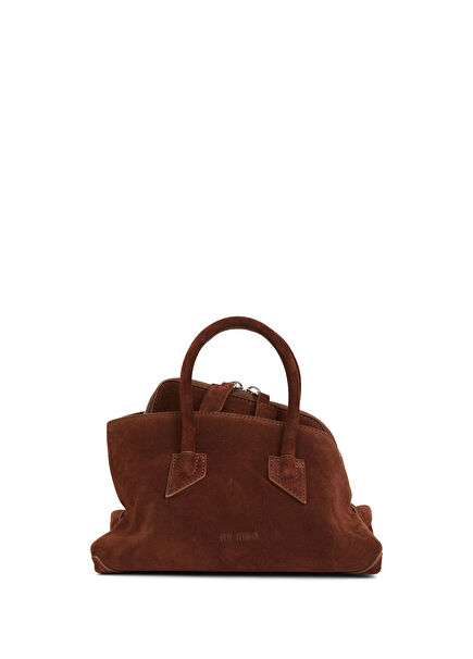 La Passeggiata Mini Taba Kadın Süet Çanta