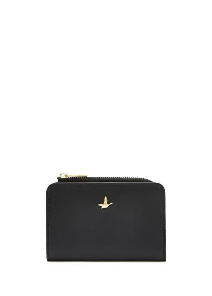 Siyah Kadın Deri Cüzdan