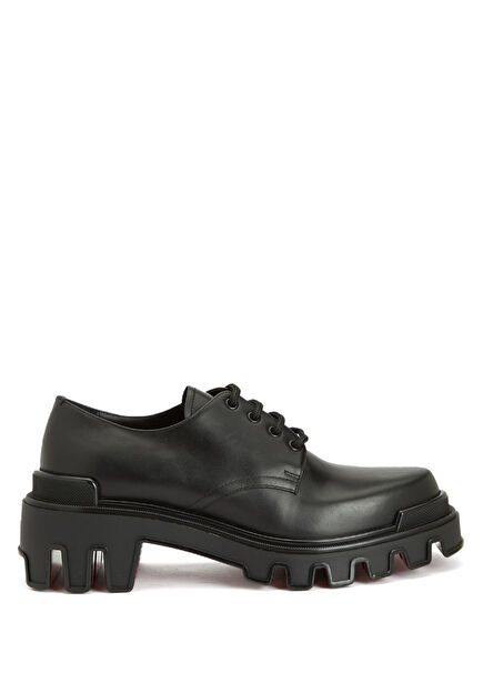 Trott Dune Siyah Erkek Deri Ayakkabı