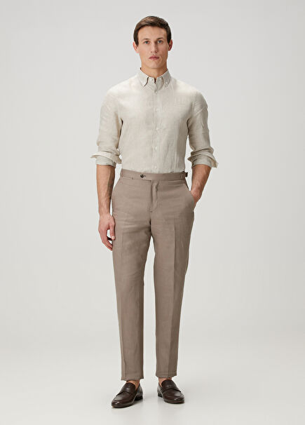 Mink Linen Trousers