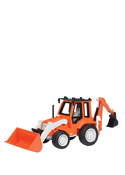 Orange Toy Mini Excavator