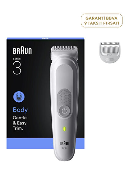 Series 3 BG3500 Islak ve Kuru Vücut Tıraş Makinesi