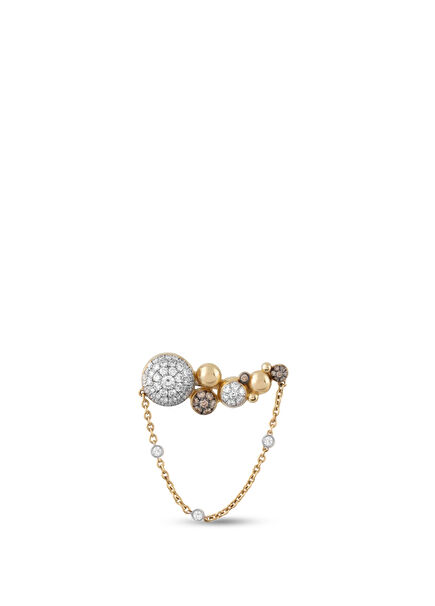 Lumis Pırlantalı Kadın Altın Küpe