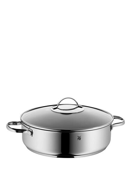 Silver Steel Rice Pot 28 cm