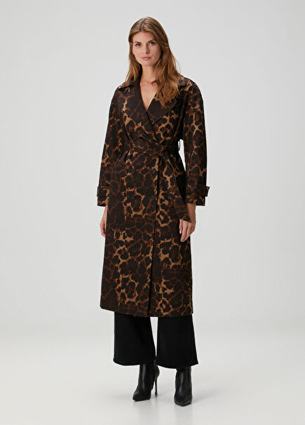 Abel Leopar Desenli Pardösü