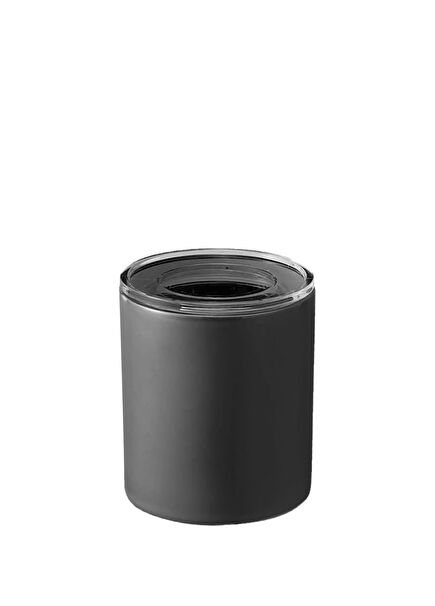 Tower Siyah Seramik Saklama Kabı