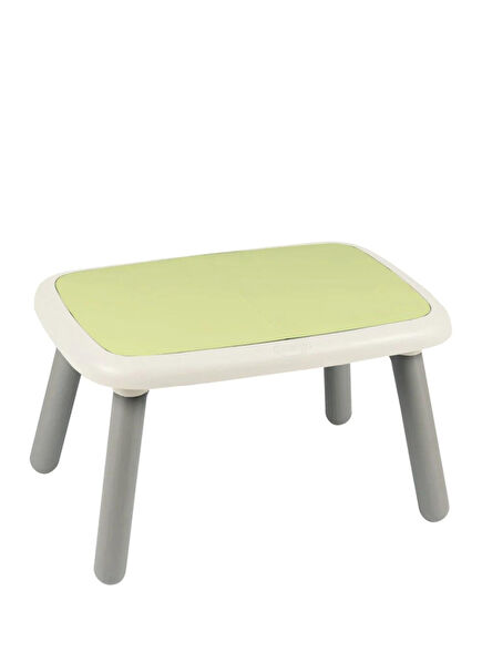 Pastel Beyaz Yeşil Çocuk Masası