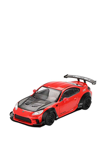 1:64 Toyota GR86 LB Nation Red Diecast Kırmızı Model Araba