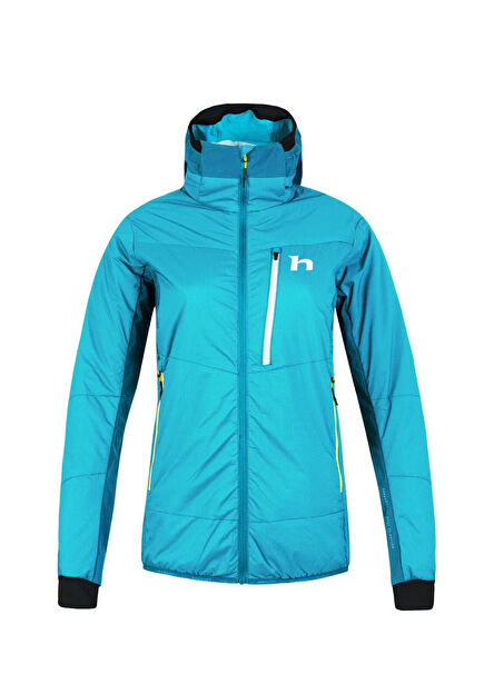 Nava Hoody Scuba Blue Enamel Blue Kapüşonlu Kadın Outdoor Ceket
