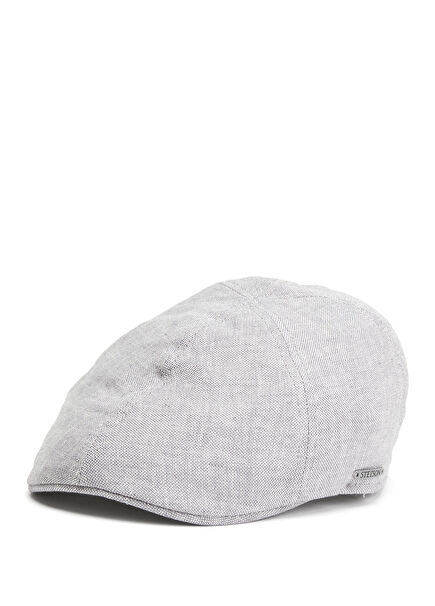 Light Grey Men's Linen Hat