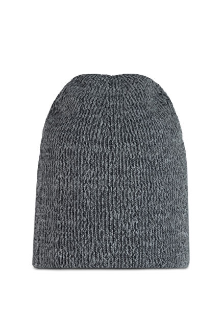 Knitted Beanie Gri Erkek Çocuk Örme Bere