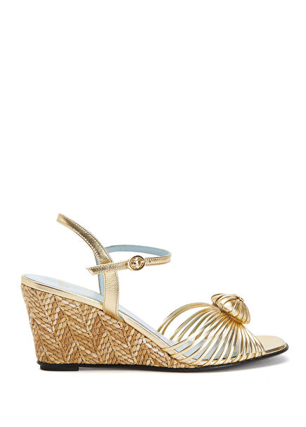 Coeur Royal Gold Kadın Deri Espadril
