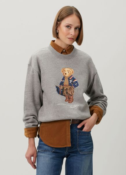 Polo Bear Grey Sweatshirt
