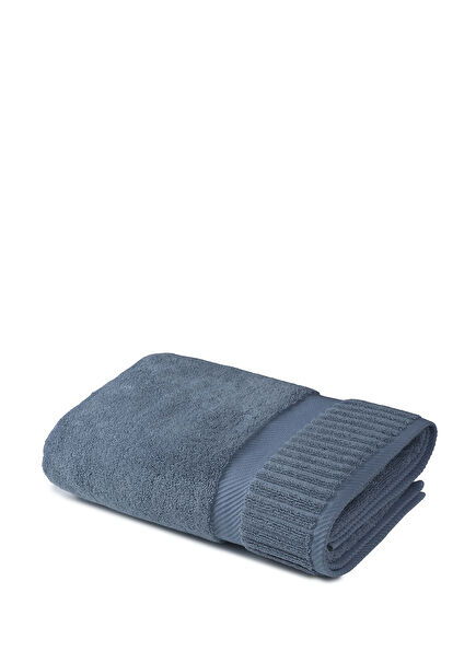 Rhythm Light Blue Cotton Bath Towel