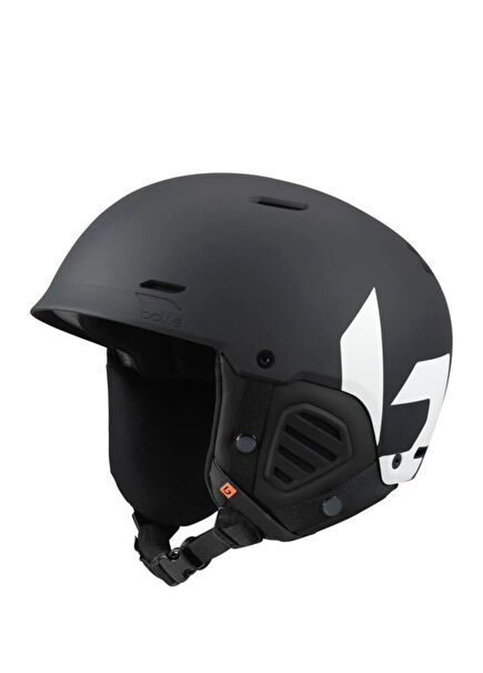Mute Black Unisex Ski Helmet Helmet