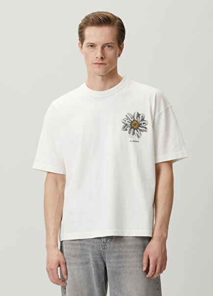 Petals Cream Organic Cotton T-Shirt