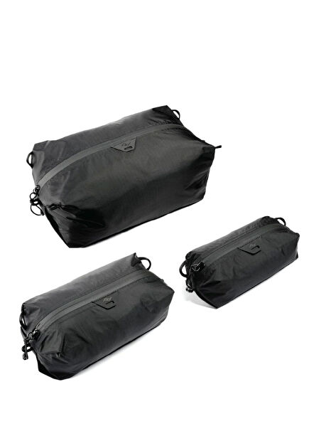 Ultralight Packing Cube Bundle Black Seyahat Çantası