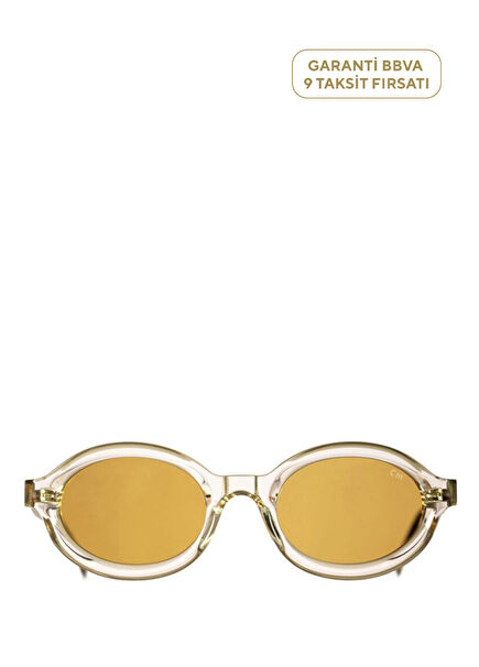 48 YC7-M42 Molino Light Yellow Crystal Havana Sahara Acetate Women's Sunglasses