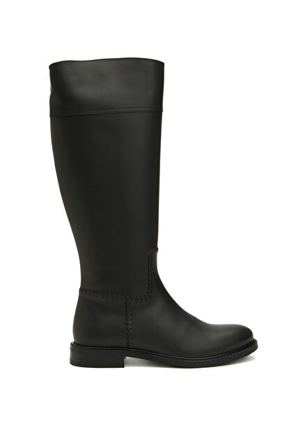 Black Women's Leather Boots