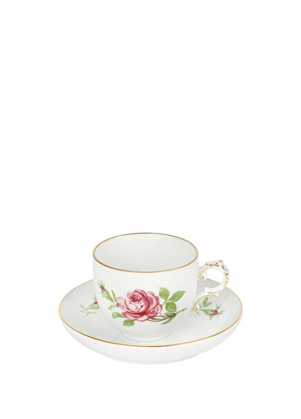 Alt Rose Porselen Kahve Fincanı