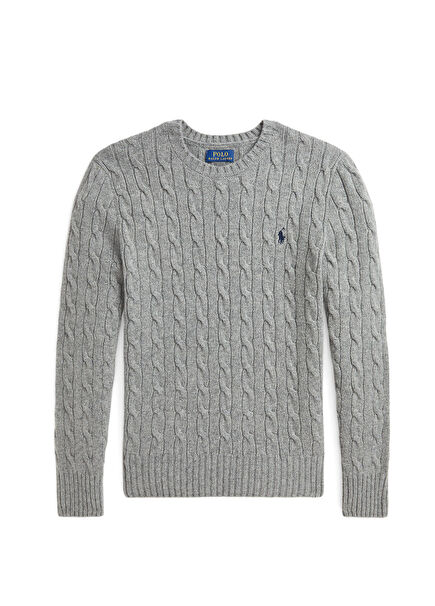 Grey Boys Wool Sweater