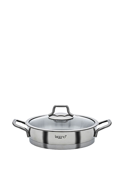 Vita Cam Kapaklı Çelik Sahan 18 cm