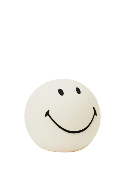 Mini Smiley Black and White Kids Room Lamp