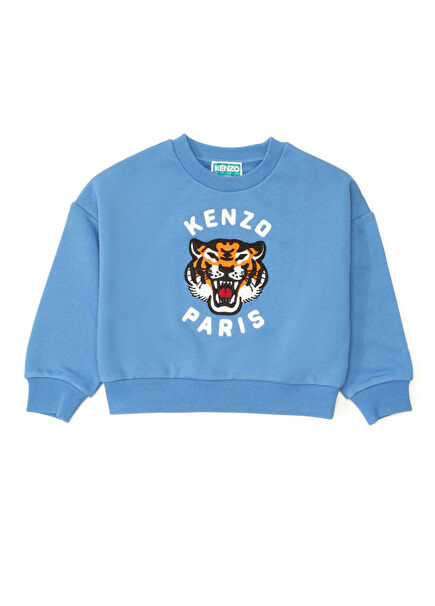 Mavi Kız Çocuk Sweatshirt