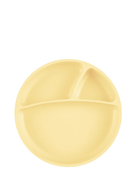 Porsiyon Mellow Yellow Vakum Tabanlı Silikon Tabak