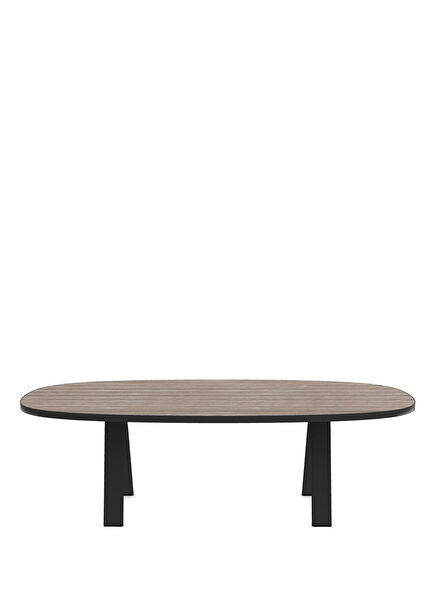 Esedra Pickled Teak Dining Table