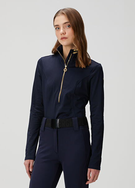 Diane Navy Blue T-Shirt