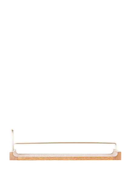 Honey Gold Tumbled Detailed Oak Wood Medium Size Flying Rack