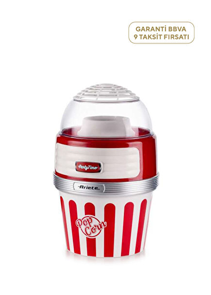 Party Time XL Kırmızı Popcorn Makinesi