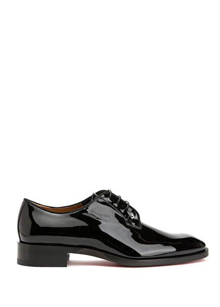 Chambeliss Black Leather Tuxedo Shoes