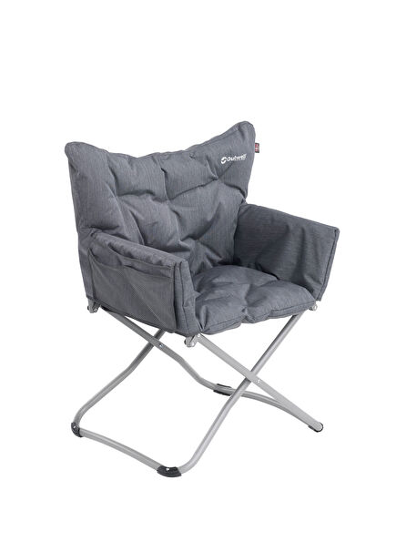 Grenada Lake Ultra Konforlu Gri Katlanır Doğa Sandalyesi