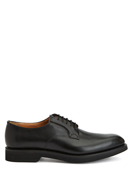Peterlee Black Men's Leather Shoes