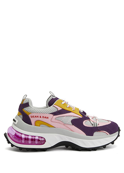 Dean & Dan Multicolored Womens Leather Sneakers