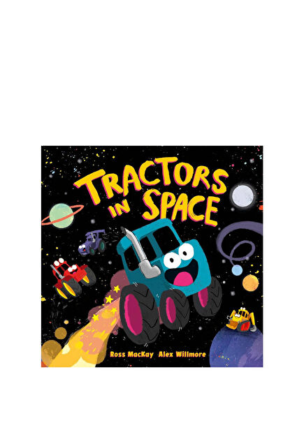 Tractors in Space Children's Foreign Language Book