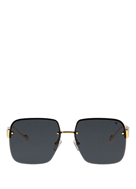 BC 1246 C 1 Siyah Metal Kadın Güneş Gözlüğü