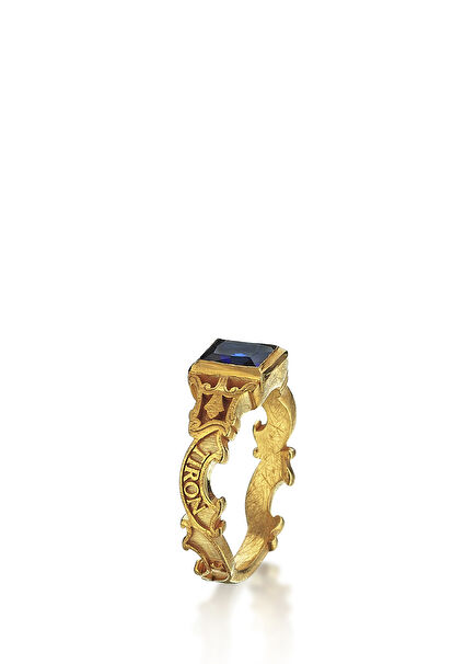 Elizabeth 18K Gold Plated Silver Women's Ring