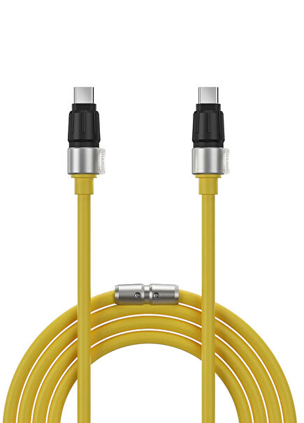 Phantom USB-C to USB-C Ekstra Elastik Hızlı Şarj Kablosu 100W 