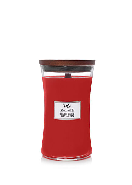 Crimson Berries Büyük Kırmızı Mum 609 g